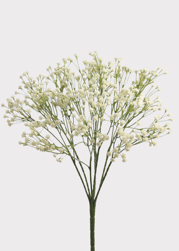 Artificial cream baby’s breath bush